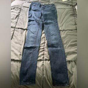 Brandy Melville Navy Blue Skinny Jeans